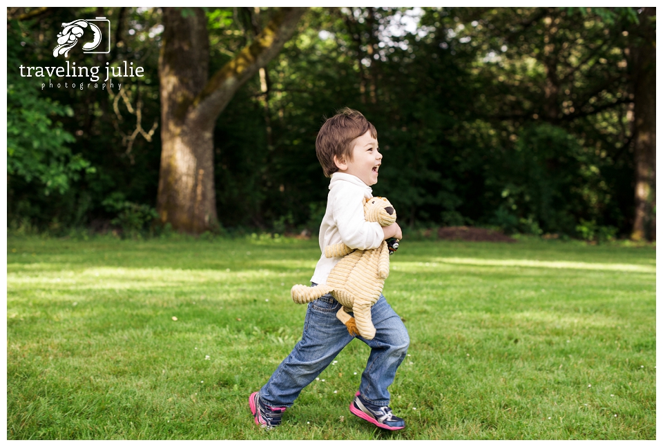 Happy boy running by Traveling Julie Photography